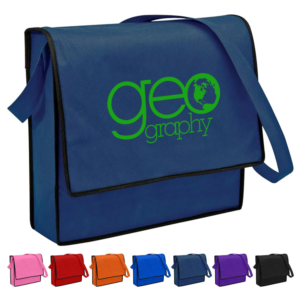 環保袋 - 背包客製館 90 gsm 聚丙烯,強化包邊, 肩帶襯墊, 雙層翻蓋 客製 - 背包客製館 環保袋