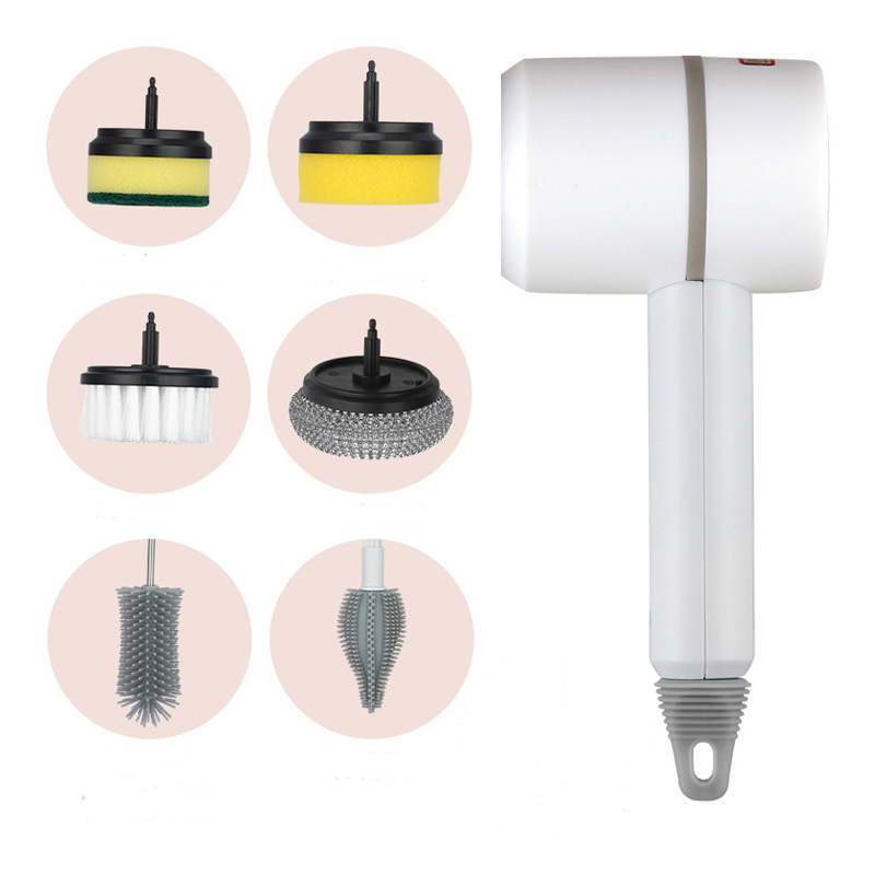多功能無線自動清潔器 - 背包客製館 1.印刷位置:可以局部印刷LOGO和標語 2.適用介紹:學校,辦公室,政府部門,小型活動,日常,展銷會 3.用途功能:自動清潔,解放雙手,多種刷頭,一機多用,360°智能旋轉,防水設計,持久續航 客製 - 背包客製館 多功能無線自動清潔器